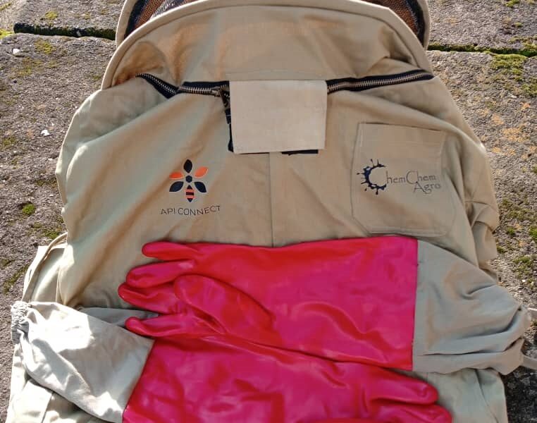 Tenue apicole de protection ChemChemAgro avec voile et gants